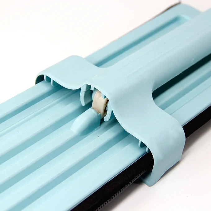 Magic Self Flat Mop Frame And Handle And Microfiber Pad Automatic Clip Cloth