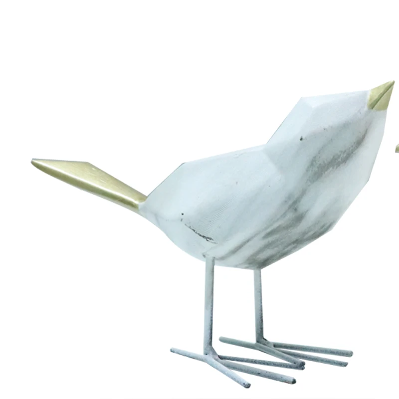 Wholesale 2024 Customized New Bird Sculpture Resin Figurine Home Decorative Craft in Artificial Style for Festivals and Gifts