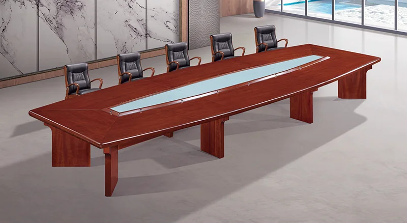 guangdong luxury modern wooden conference table meeting room office desk