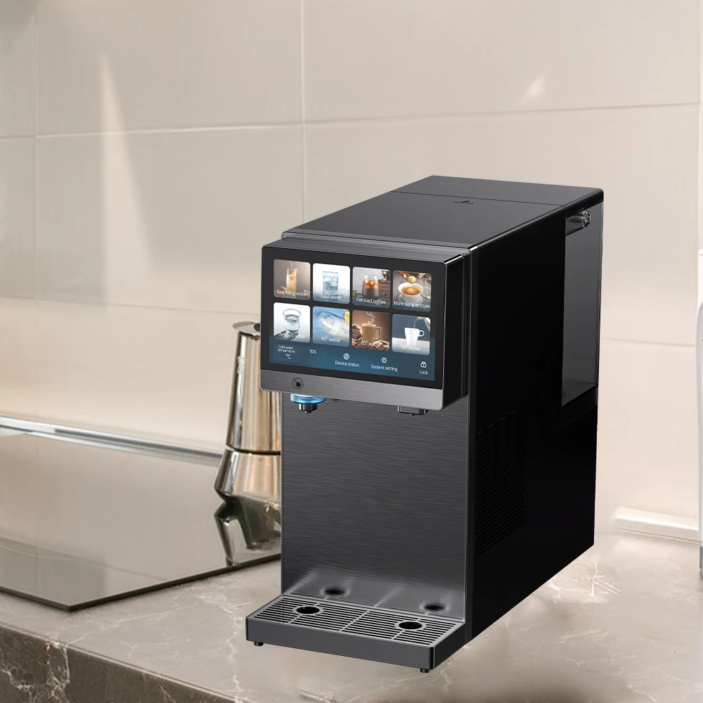 Top model Smart complex water dispenser instant hot and cold soda sparkling water RO system for home and commercial use