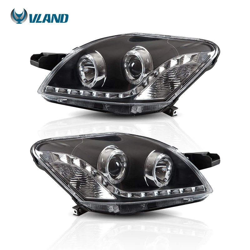 Vland manufacturer for VIOS headlight for 2008 2009 2010 2011 2012 2013 for Vios LED head lamp wholesale price