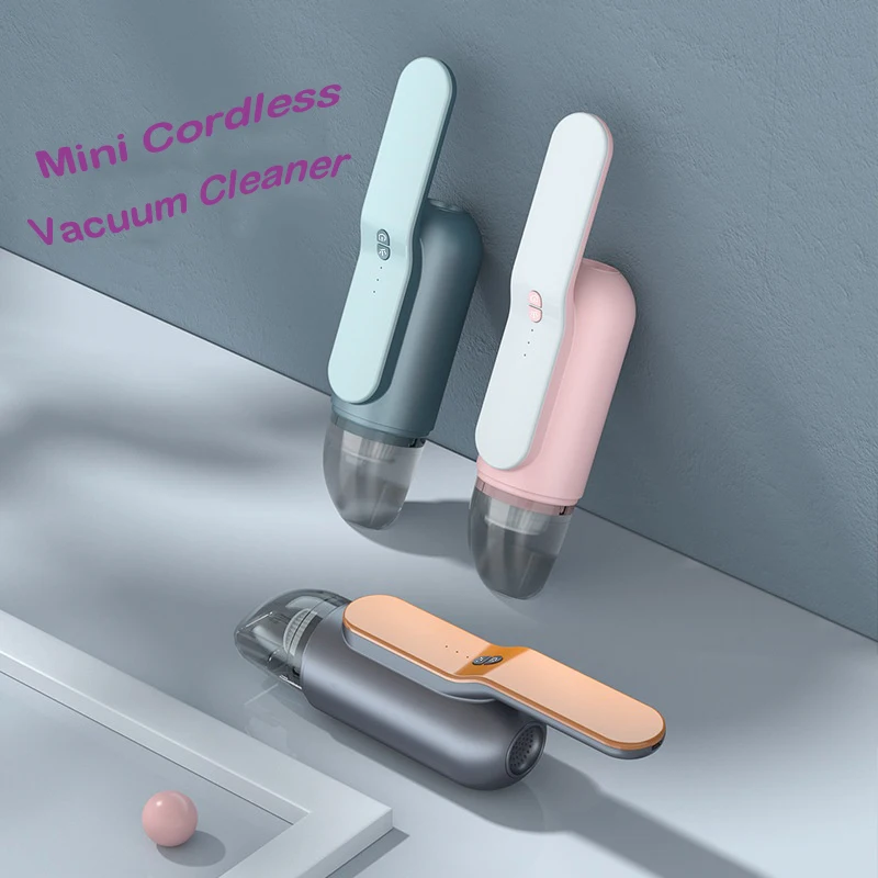 Light Portable Handheld 6000PA 32000RPM Rechargeable Wireless Vacuum Cleaner Strong Suction Home Cordless Car Vacuum Cleaner