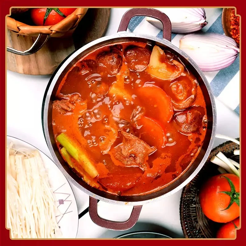  Мгновенный томатный горячий горшок основа для супа вкусная приправа здоровый суп материал дешевая приготовления