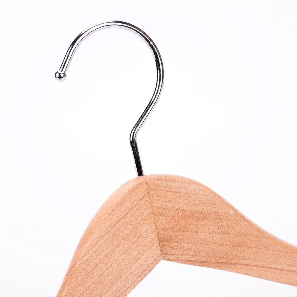 Wholesale cheap wood children baby kids clothes hangers for children clothes