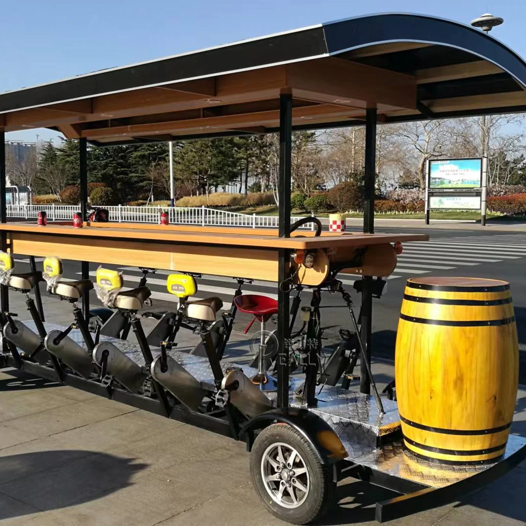 Recommend Unilateral Folding Pedal The Pedal Pub Mobile Beer Bike Sightseeing Bus