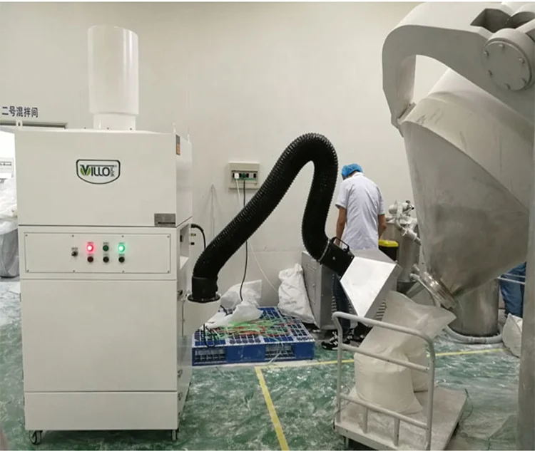 10HP VILLO Woodworking Sawdust Pulse Jet Industrial Dust Collector Machine