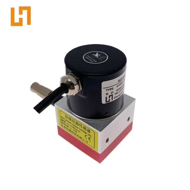 HY40S-500mm-24F push pull out put  linear speed transducer