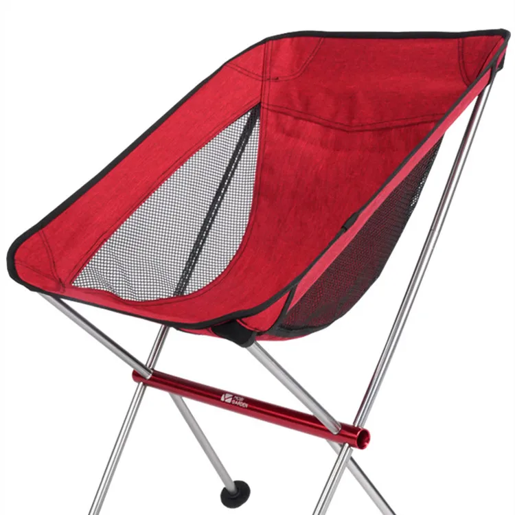 MOBI GARDEN Aluminium Hiking Outdoor Foldable Camping Equipments Beach Wild Land Camping Chair