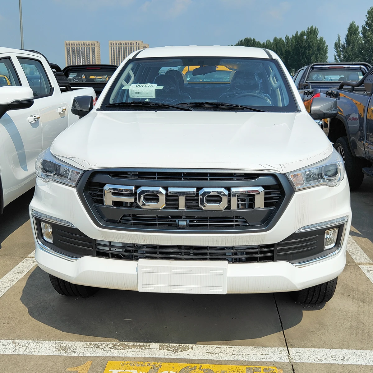 cheaper price new Chinese foton diesel 4x4 mini pickups camper truck for sale