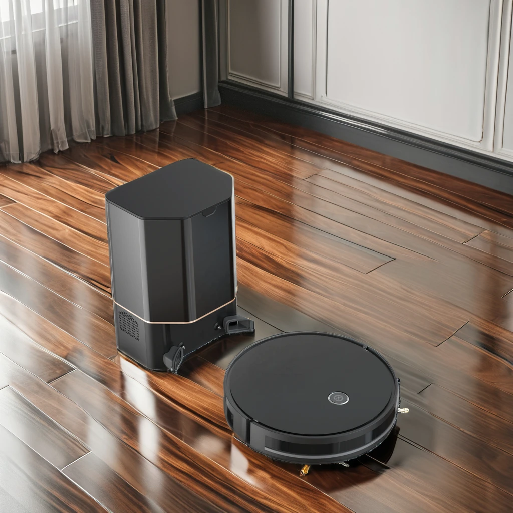Best Selling Wet And Dry Multifunctional Robotic Vaccum Cleaner Mopping And Sweeping With Self-Emptying Robot Aspirateur