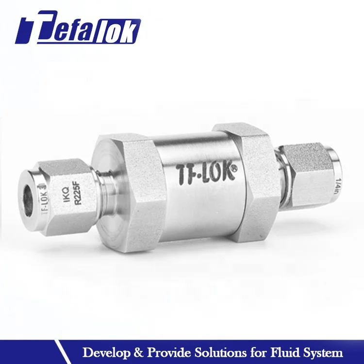 1/4 inch straight nitrogen gas air filter