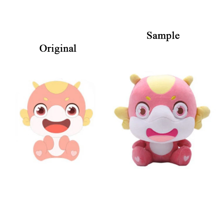 Custom High Quality Great Designs Korean Super Soft Doll Stuffed Girl Plush Toys Giant Dinosaur Unisex Cotton PP My Melody Label