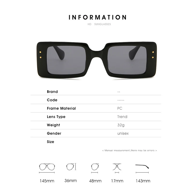 2022 BLONGU Unisex Small  PC fashion sunglasses Small frame Square model shades sunglasses for men and women 2022