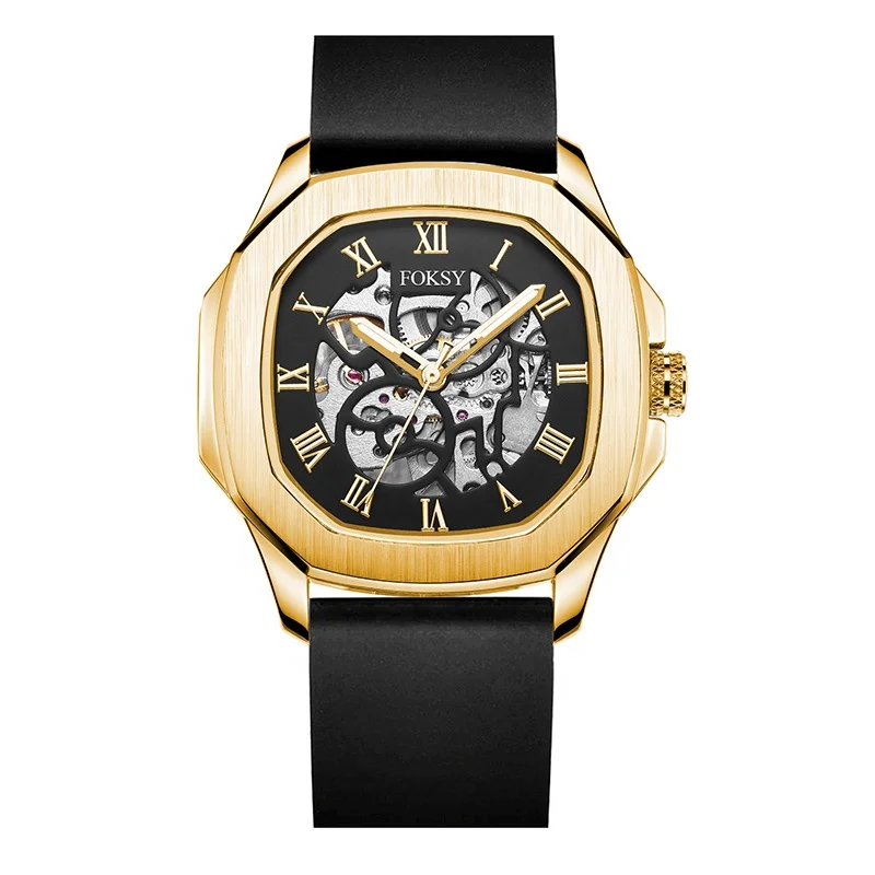 Supplier from China Alloy Case Stainless Steel Mesh Watch Men Luxury Automatic Cheap Price