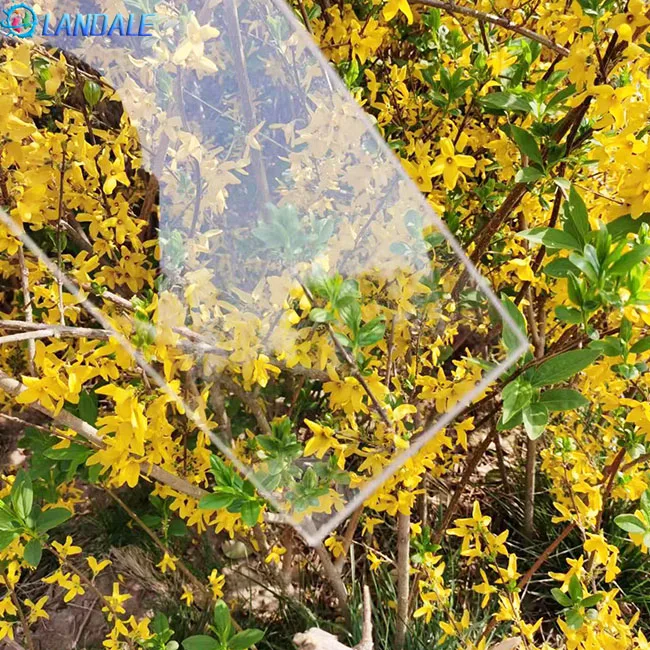 Polycarbonate sheet 5mm transparent solid awning parking shed awning light panel partition greenhouse pc board