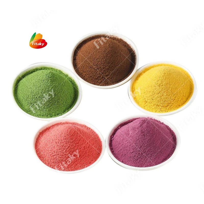Support Customization and OEM Fresh Fruit Powder Vegetable Powder Drink Mixed Fruit Powder
