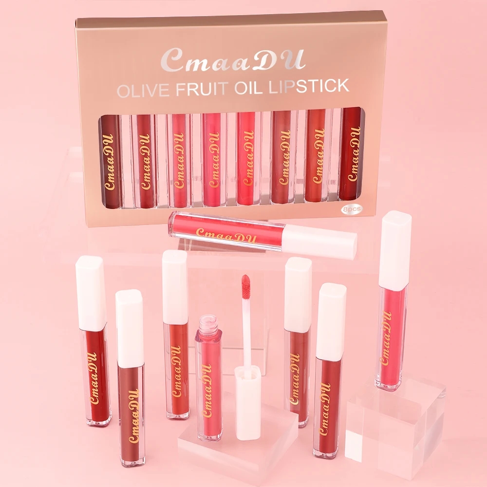 Cmaadu Liquid Pigment For Lipgloss Waterproof Super Stay Manufacturer Creamy Matte Liquid Lipstick Set