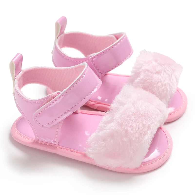 Wholesale summer new style calzado infantil  fancy baby shoes princess anti-skid toddler shoes sandals baby girl