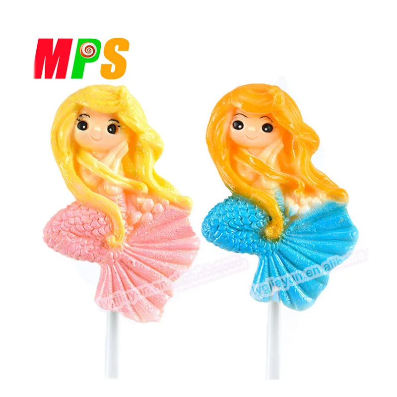 Halal lollipop pink princess cartoon candy 12g handmade sweets lollipops