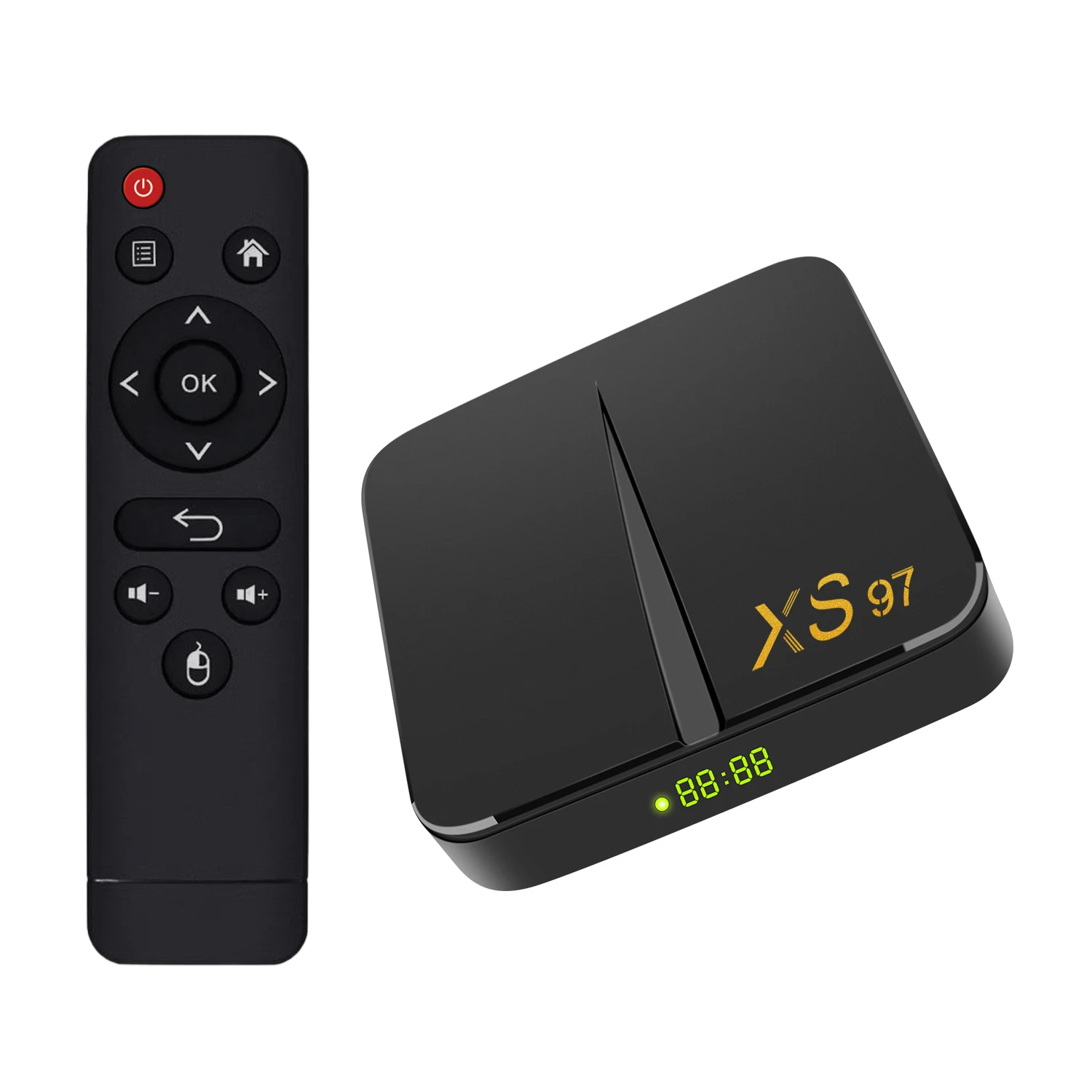 Free Packaging Customization XS97 Smart android 11 tv box with Powerful Amlogic S905W2 4K Ultra HD tvbox