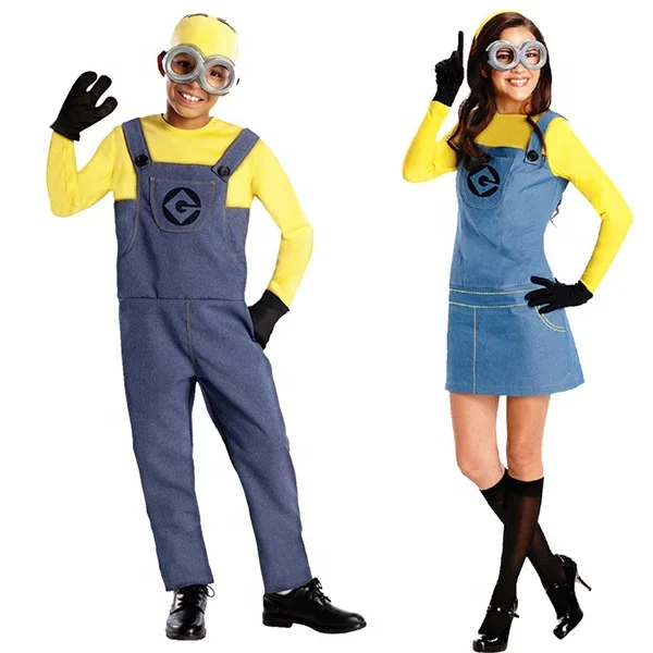Halloween cosplay for party marvel adult mascot minion costume
