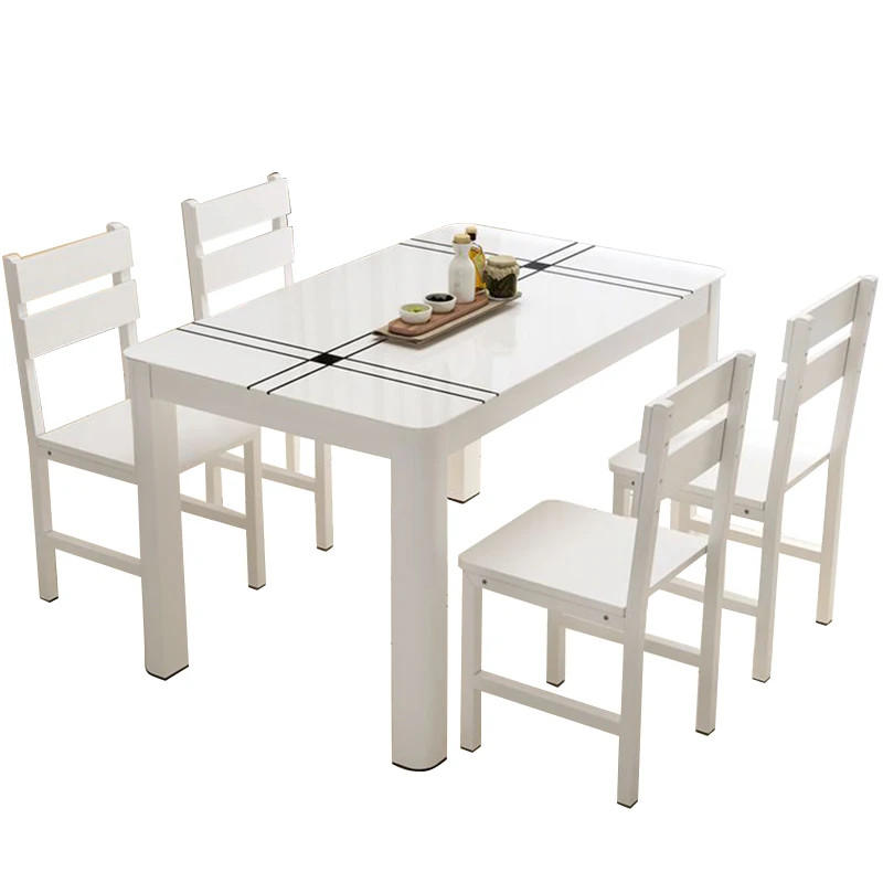 
Home Cheap Guaranteed Quality Luxury Set Modern Chair Dining Table 
