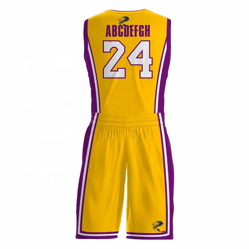 Customized Basketball Uniform In Customized Color 3D Sublimation Printed Basketball