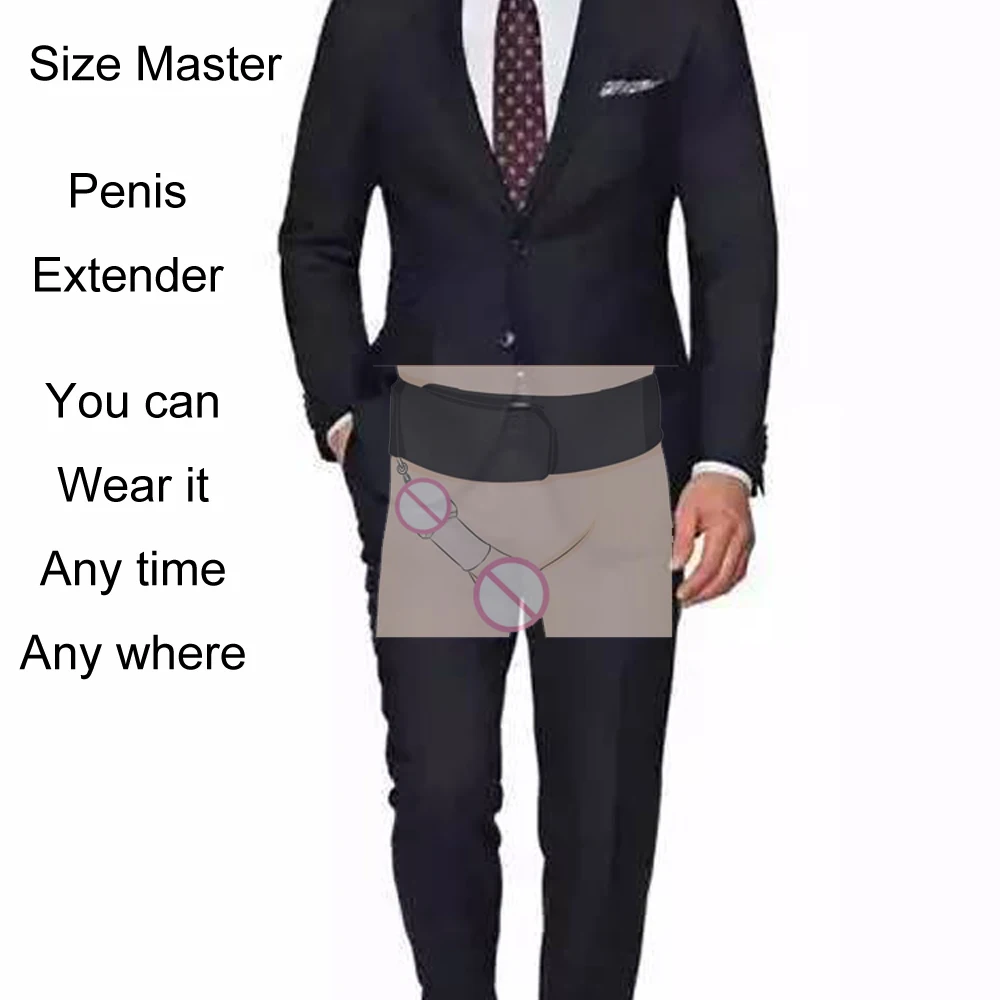 Best Penis Enlargement Extender Size Master Pro Penis Master Pump Enlarger Stretcher Male Enhancement Tension Sex Toy