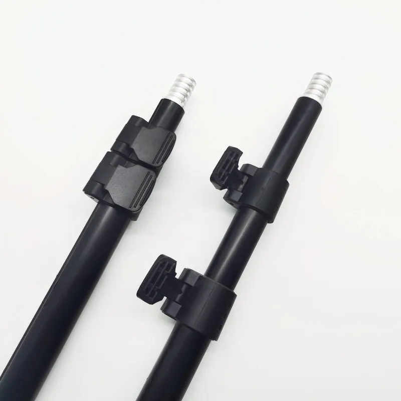 1.8m Aluminum telescopic pole with acme thread connect flip lock TENNIS CAMERA MOUNT support pole
