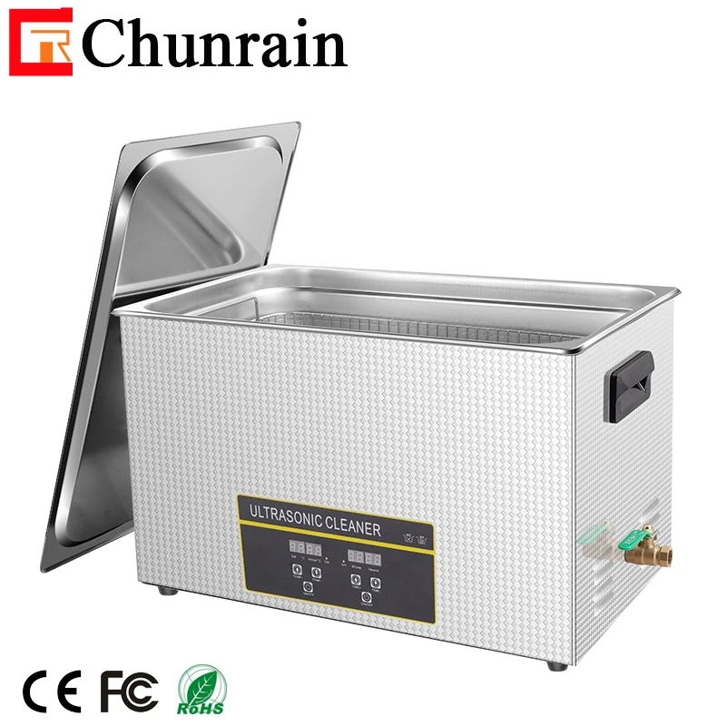 
Digital Dental Ultrasonic Cleaner with timer and heater CR-100S 30Litre 600W 