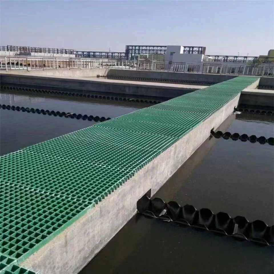 Anti Slip FRP Grating FRP Grating Panel GRP FRP Mesh Grid Grating