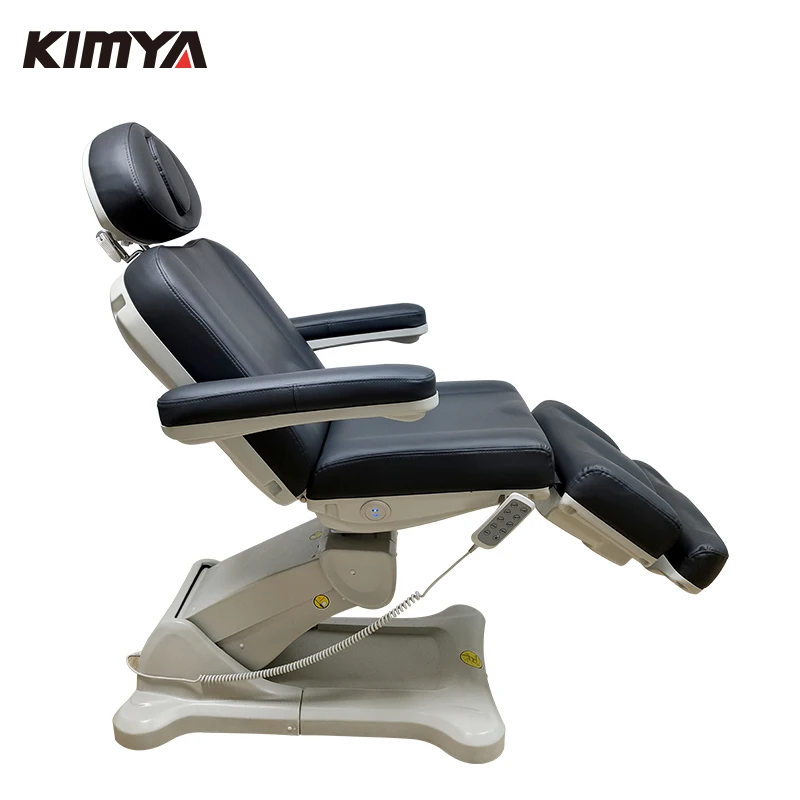 Kimya 4 motors full body spa massage tables & beds electric facial bed height footrest extendable footrest incline adjustment