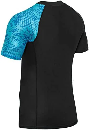 Оптовая продажа пользовательские печатные для мужчин с защитой от УФ-лучей, купальный костюм с защитой от ультрафиолета 50 +, защита от ультрафиолета, рубашка с короткими рукавами сжатия скины для плавания серфинга футболки Сыпь гвардии