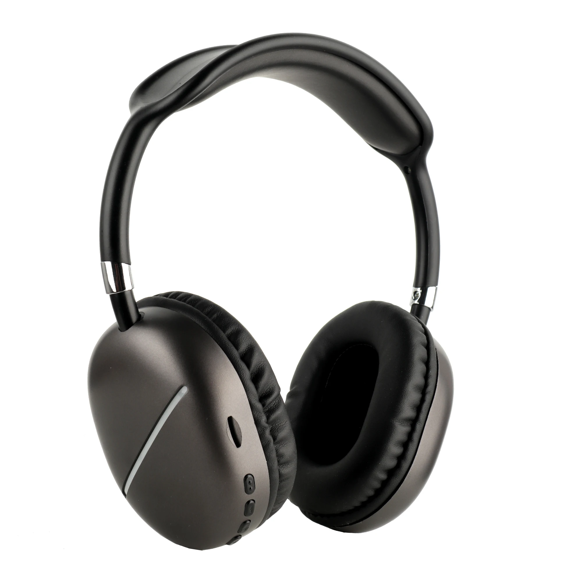 Беспроводные гибридные наушники Max10 со светодиодной подсветкой 20 часов работы высокое разрешение амбушюры с эффектом