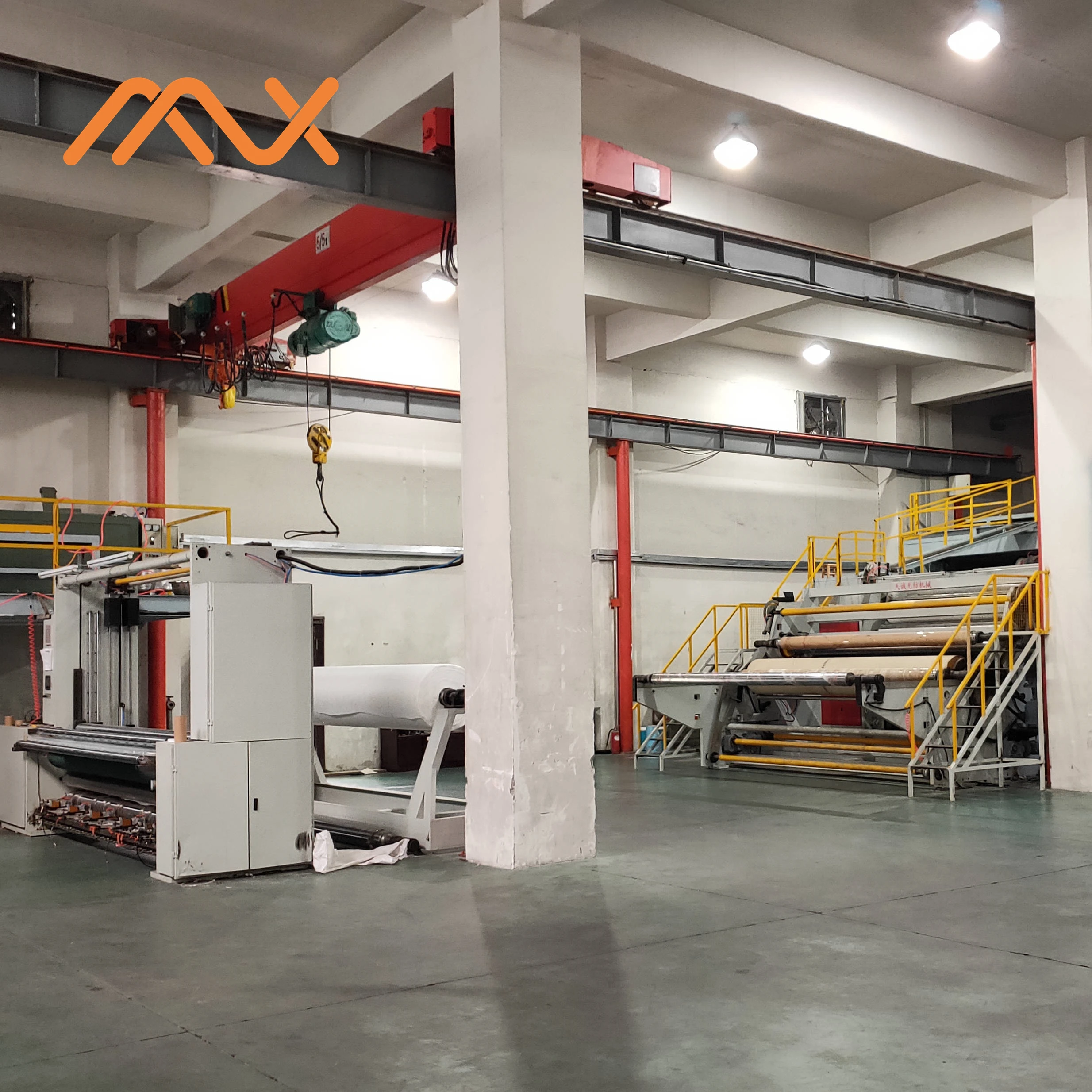 AZX Полимолочная кислота спанбонд нетканый материал для машины производства