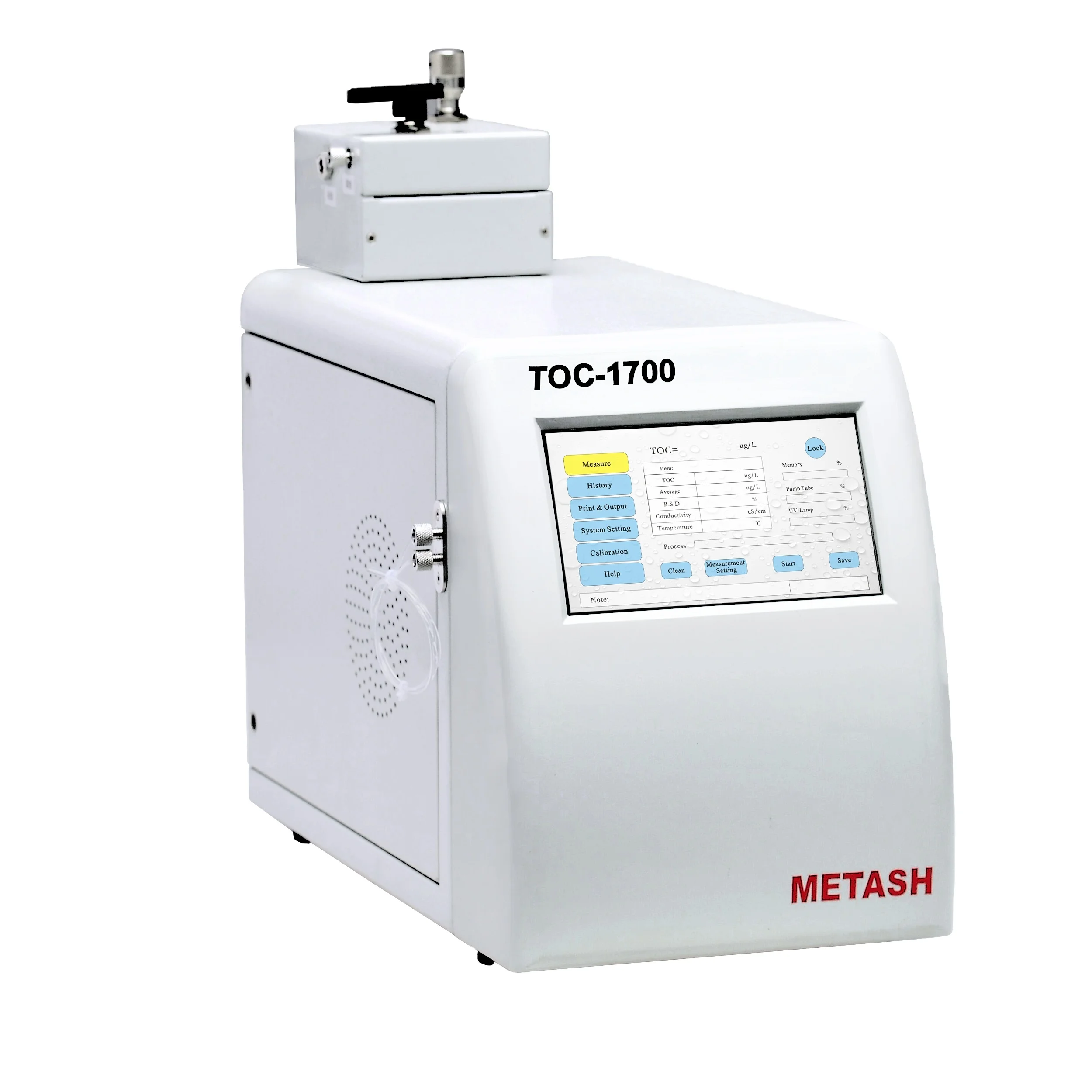 Model TOC-1700   Metash On-line  TOC  Analyzer