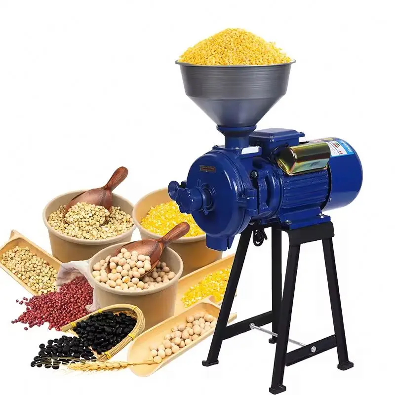 Hot selling grinder machine 230 corn grinder machine flour mill dry tomato and pepper grinder machine wholesale price