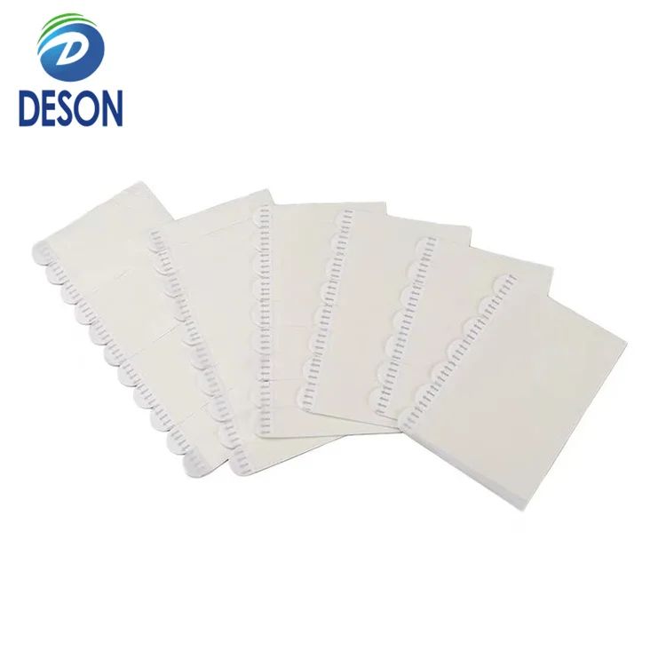 DESON Adjustable Double Sided Self-Adhesive Hook and Loop Tape Customized With Velcroes Hook and Loop Strips