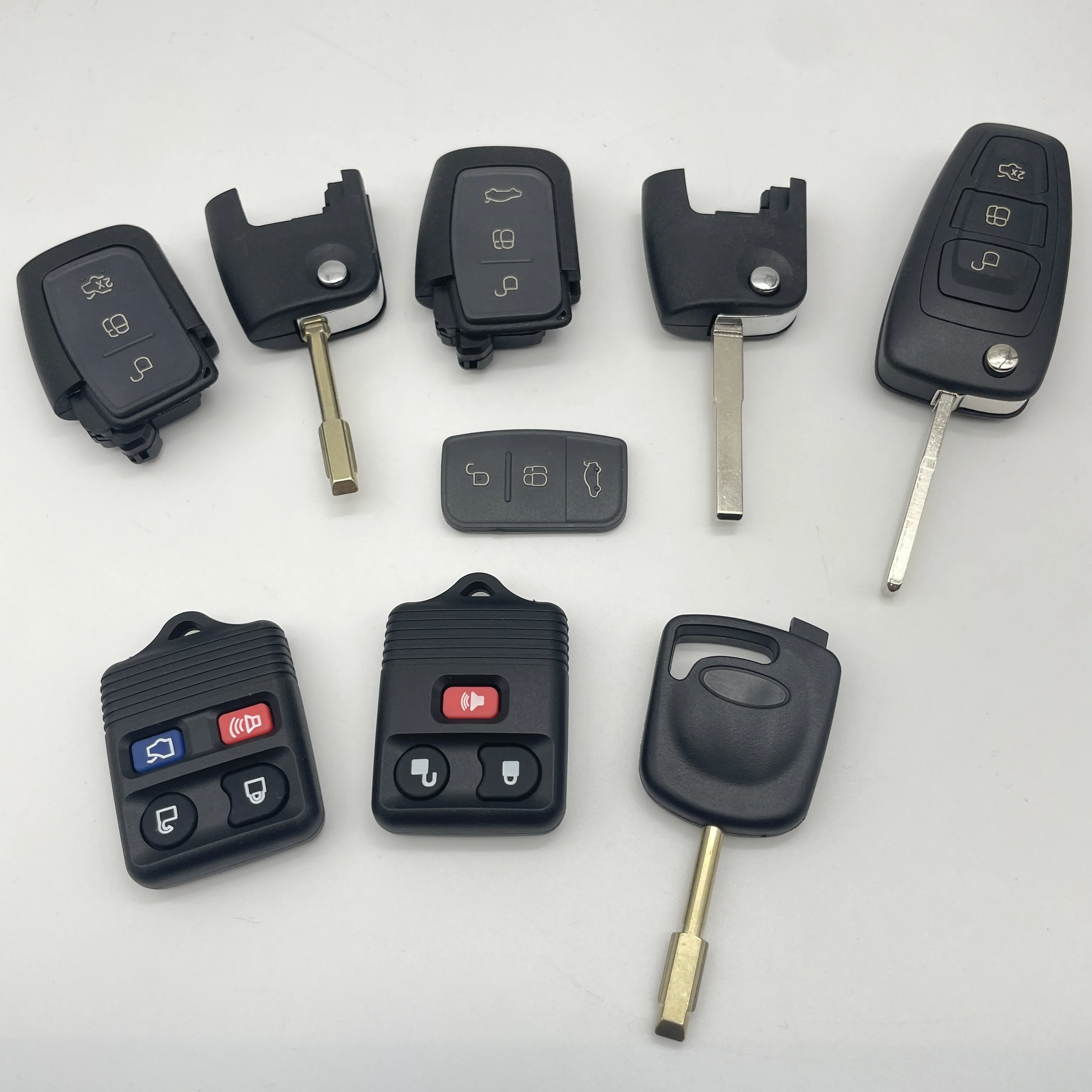 Flip Transponder Smart Car Auto Key FOB Blank Carkey Autokey Shell Housing Case For Aftersales Market