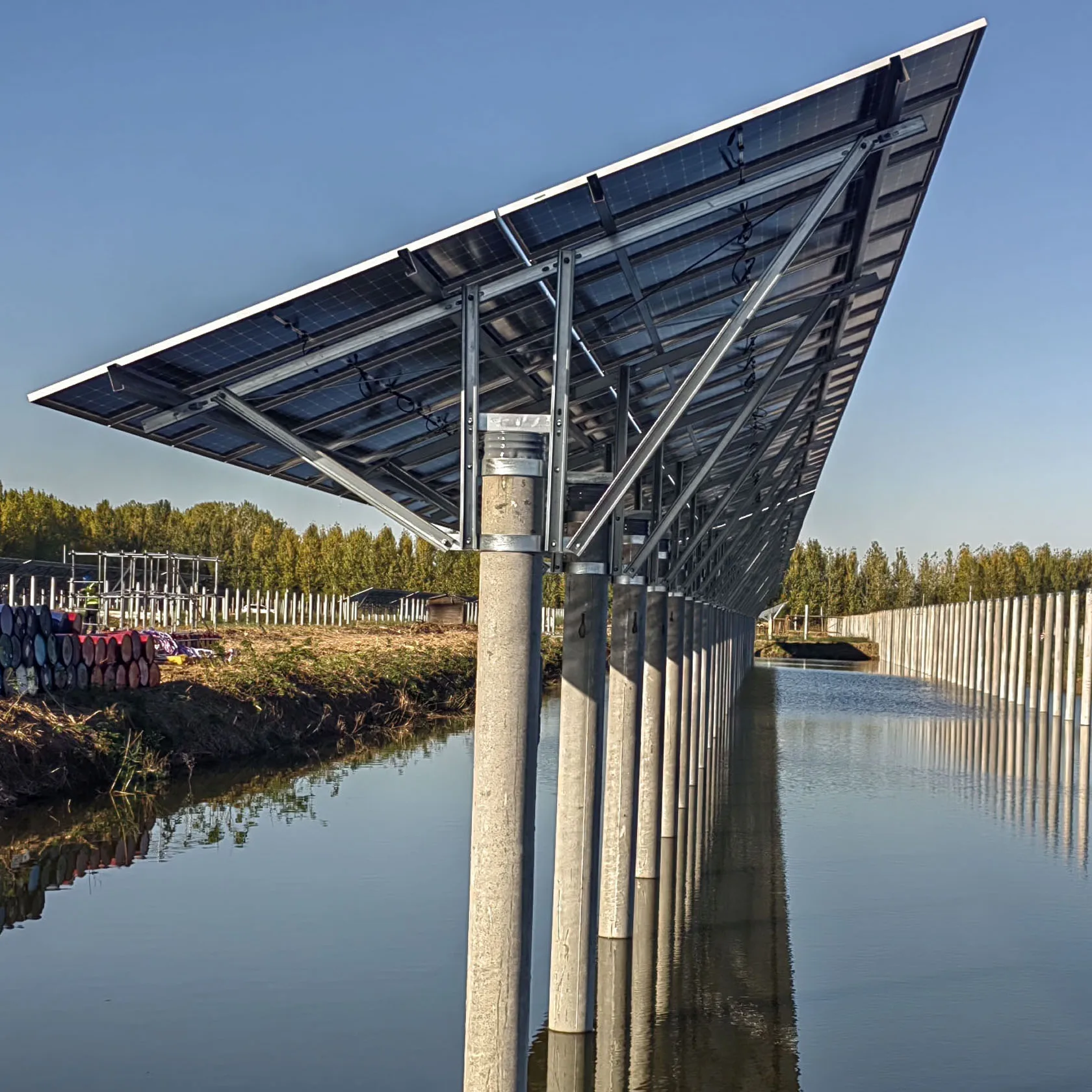 CCTV Water Pump  for Agriculture Mounting Structure  Solar Panel Stand Solar Mounting System Bracket Panel Solar Kit