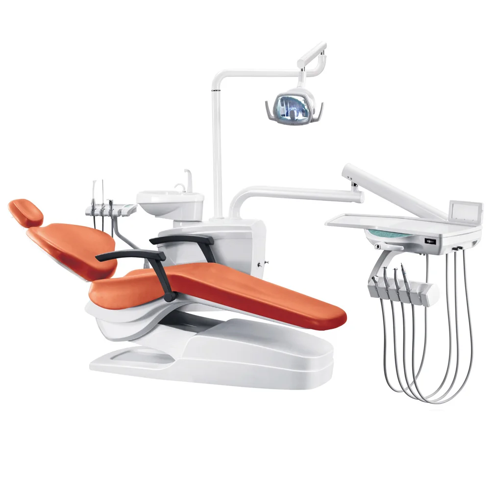 New Model OEM Approved Dental Equipment Medical Chair Leather Unit for Clinic