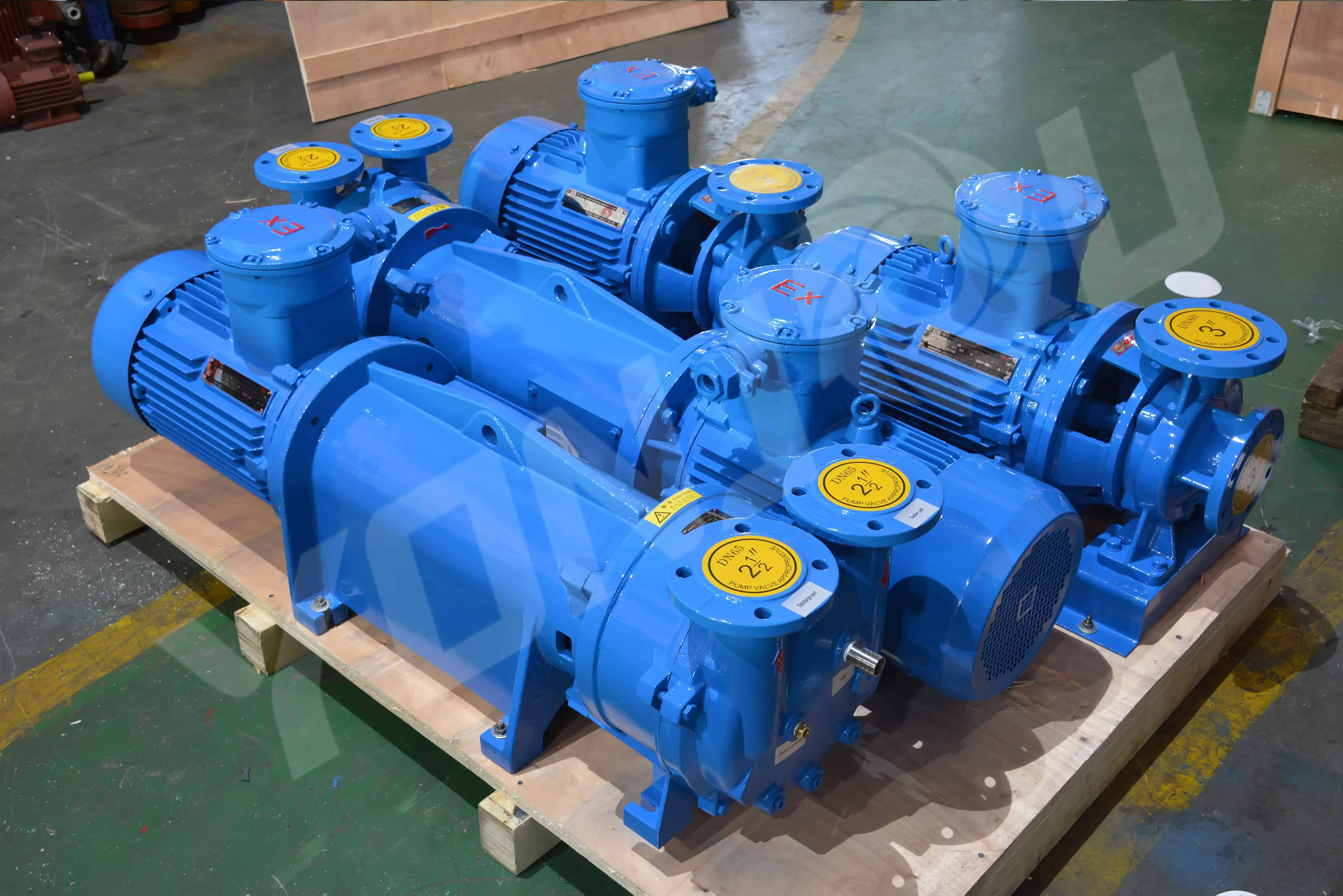 Single Stage Liquid Ring Vacuum Pump for Automotive Industry Stainless Steel Water Ring Pump with High Vacuum Performance