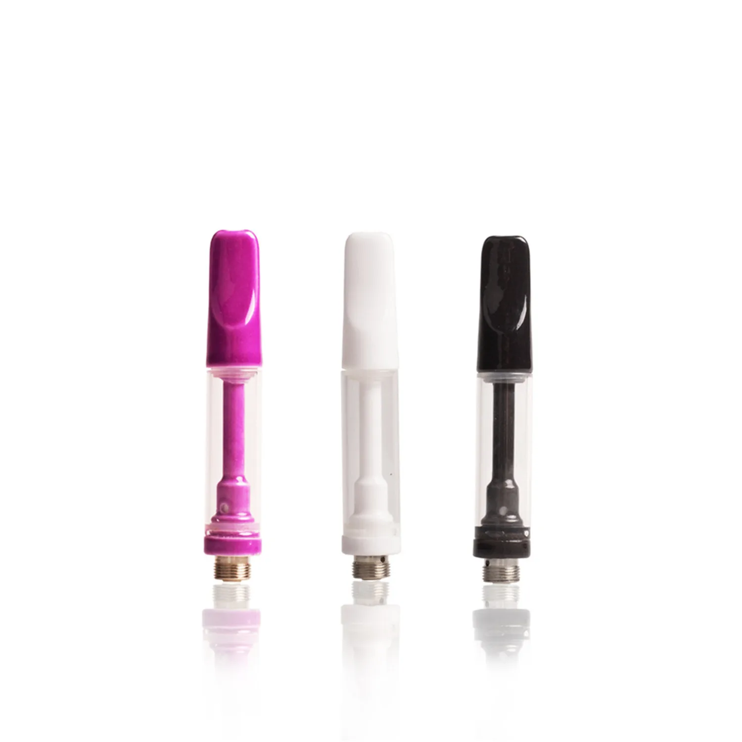 
Full ceramic body empty 0.5ml 1ml thick oil cbd cartridge 510 battery cartridge 