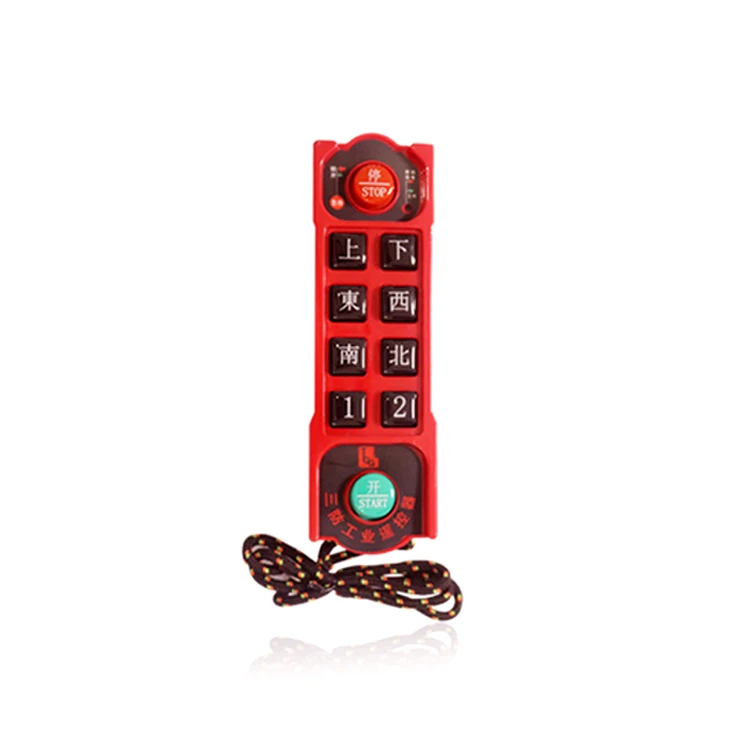 100 meters control distance 8 button dual speed crane remote control