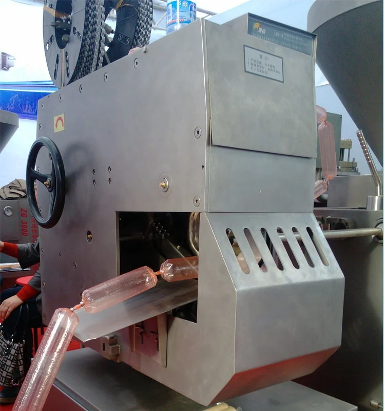 Best-Selling Electric--mechanical Double-clip (great wall) Sausage Ham Filling Clipping making Machine for sale