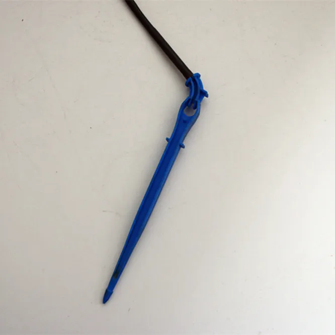 3mm Garden Agriculture Greenhouse Curved Drip Irrigation System Bent Elbow Arrow Dripper