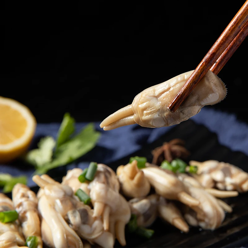 Frozen cooked baby clam in shell Shellfish