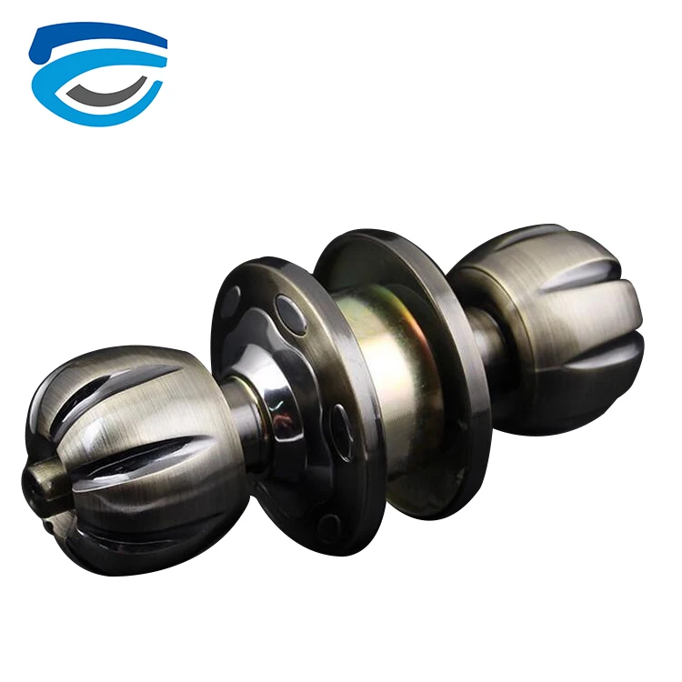 Made in china customize best brand bathroom cylindrical ball door knob lock