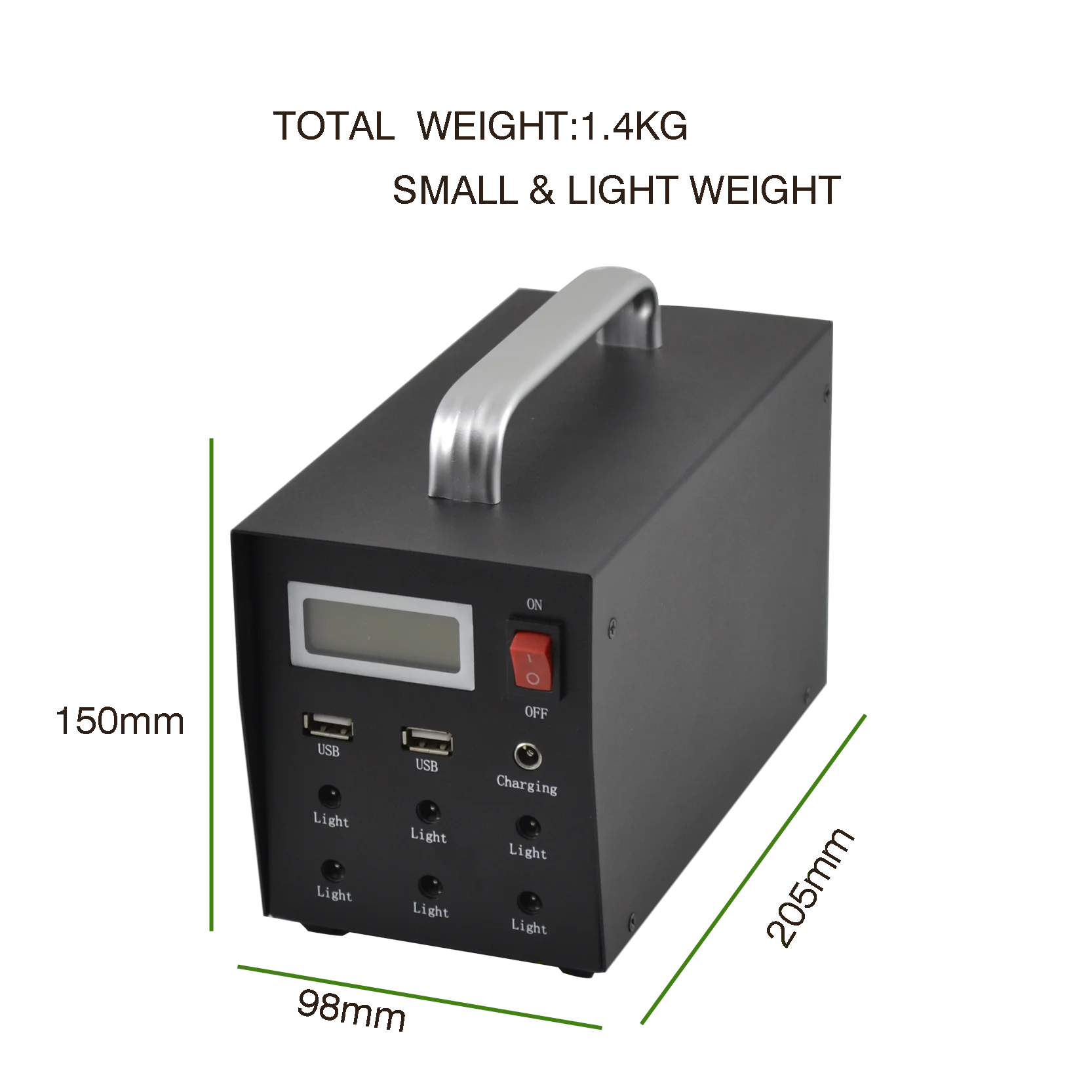 hot selling new product home energy portable solar generator 30W 500W for America