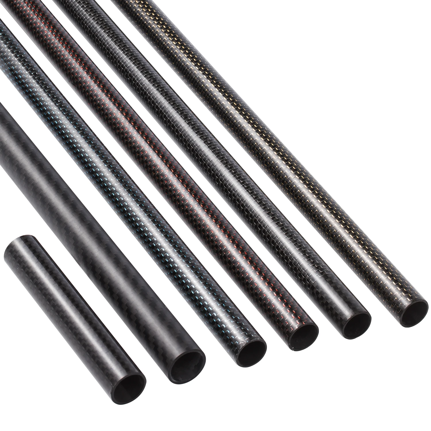 Whale stone High Strength 3k Carbon Fiber Tube Supports Customized Filigree carbon fiber tube